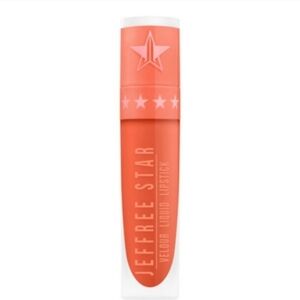 Jeffree Star velour liquid lipstick, tangerine queen, New